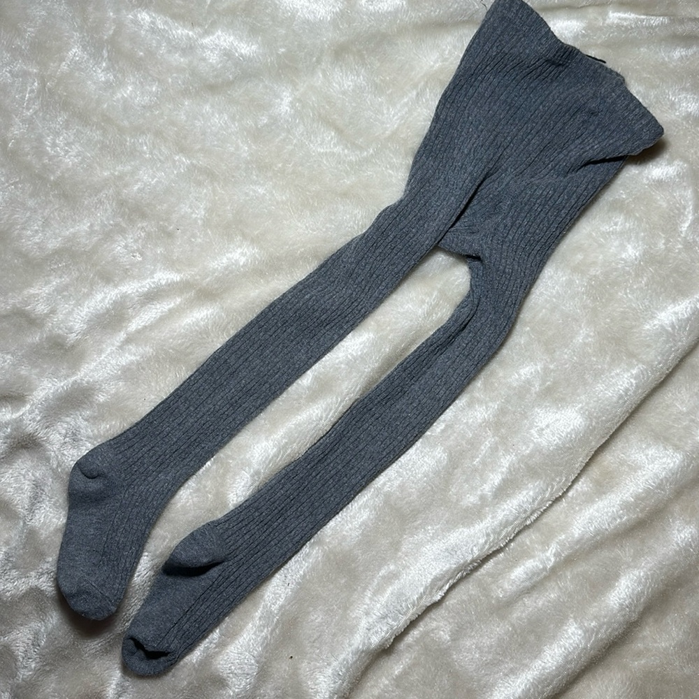 Winter stockings grey made in korea